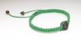 Pulsera algodón con bola rallada ref. PA001